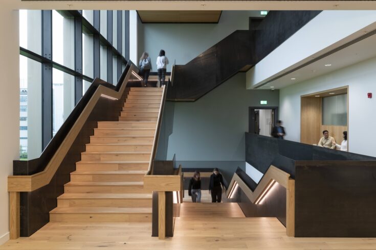 LMS office staircase