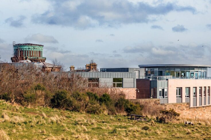 Exterior photograph of the Higgs Centre for Innovation